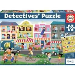 Puzzle Detectives Ciudad 50 Piezas^Educa Borras Best
