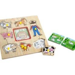 Puzzle Encajaformas Con Libro | Juguetes De Madera^Infant Planet Discount