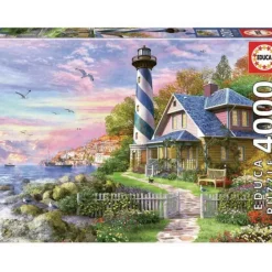 Puzzle Faro En Rock Bay 4000 Piezas^Educa Borras New
