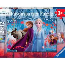 Puzzle 2 De 2X12 Piezas^Frozen New
