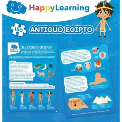 Puzzle Happy Learning Egipto 150 Piezas^Educa Borras New