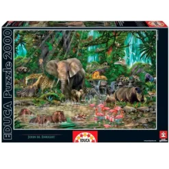 Puzzle Jungla Africana 2000 Piezas^Educa Borras