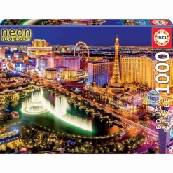 Puzzle Las Vegas Neon 1000 Piezas^Educa Borras Outlet