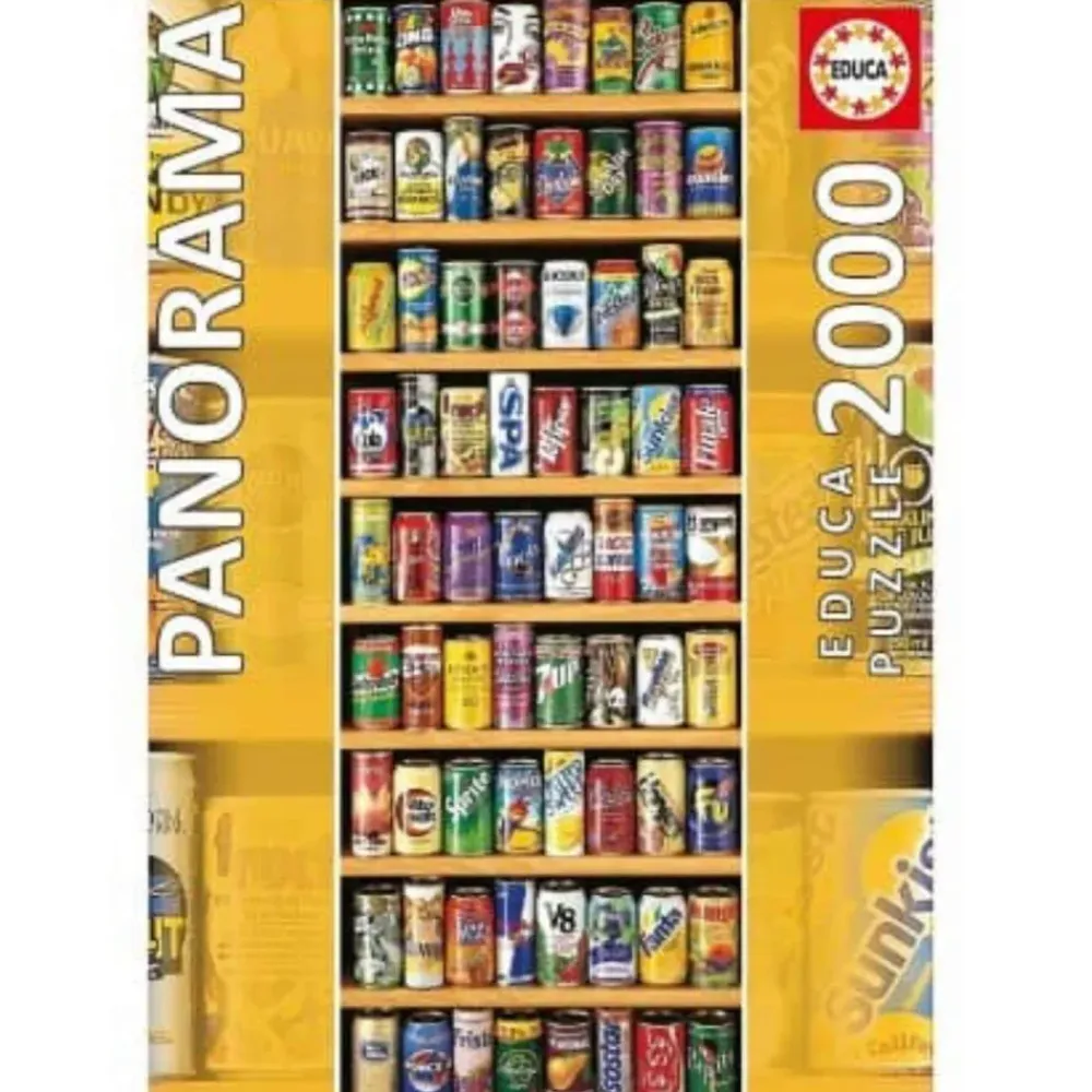 Puzzle Lata Sobre Lata 2000 Piezas^Educa Borras Best