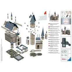 Puzzle Ravensburger 3D Castillo Hogwarts 630P^Harry Potter