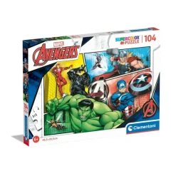 Puzzle Supercolor Marvel 104 Piezas^Avengers Clearance