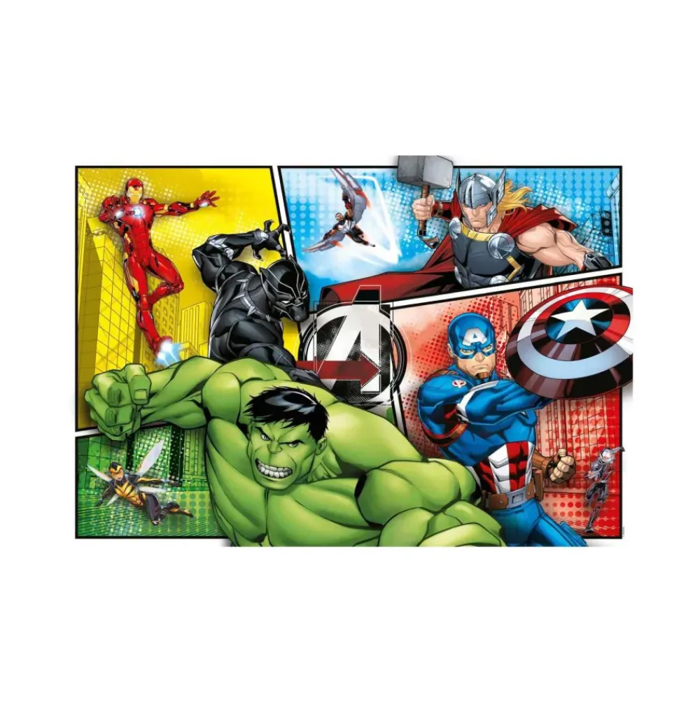 Puzzle Supercolor Marvel 104 Piezas^Avengers Clearance