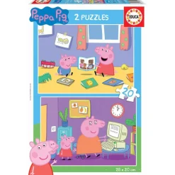 Puzzles Peppa Pig 20 Piezas^Educa Borras Online