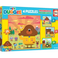 Puzzles Progresivos Hey Duggee 12 16 20 25^Educa Borras Clearance