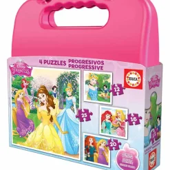 Puzzles Progresivos Maleta Princesas^Educa Borras Outlet