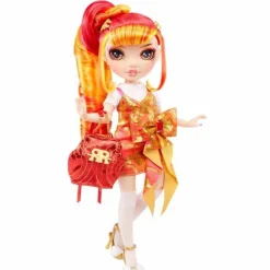 Junior High Edicion Especial Muneca De Moda - Laurel De´Vious (Naranja)^Rainbow High