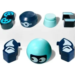 Robots Magneticos Apilables Pack 5^Marca Blanca Clearance