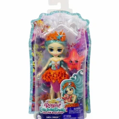 Royal Ocean Kingdom Muneca Starla Starfish Con Mascota 4 Anos^Enchantimals Clearance