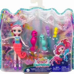 Royal Ocean Kingdom Muneca Sedda Sea Horse Con Mascota 4 Anos^Enchantimals Sale
