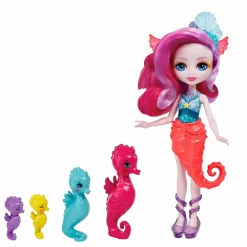 Royal Ocean Kingdom Muneca Sedda Sea Horse Con Mascota 4 Anos^Enchantimals Sale