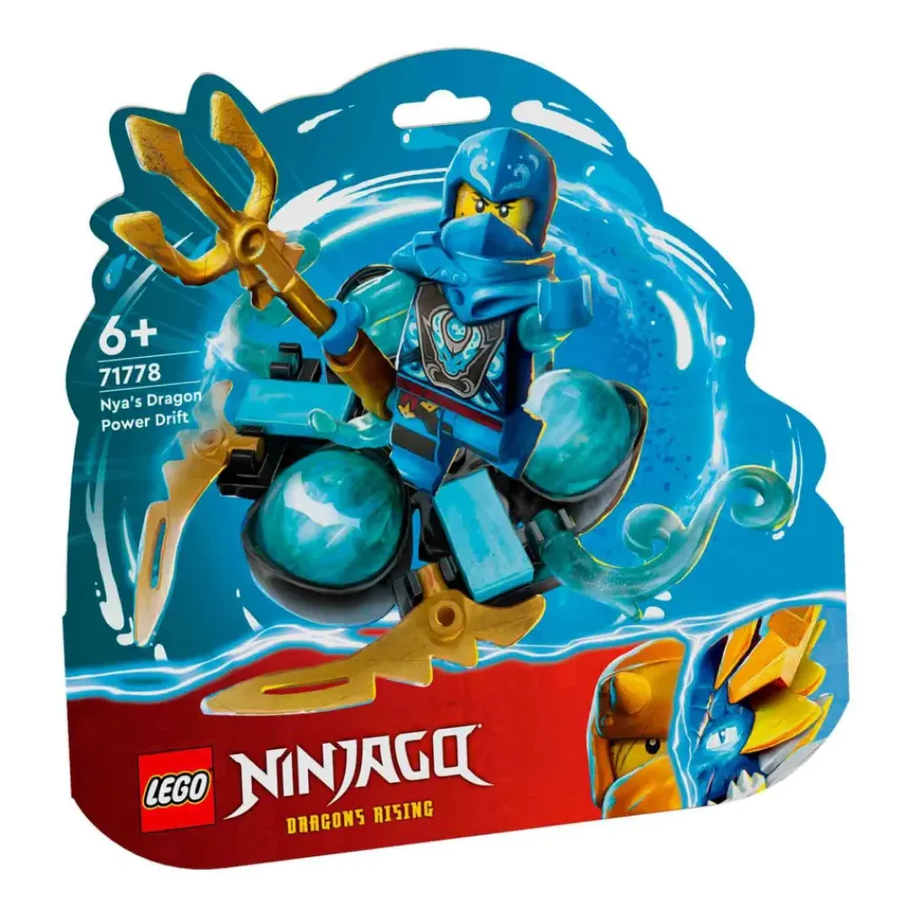 Set De Juguete De Construcción Ninjago 71778 Nya Dragon Power: Derrape Spinjitzu (57 Piezas)^* Hot