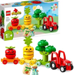 Set De Juguete Para Construir Mi Primer Duplo 10982 Tractor De Frutas Y Verduras (19 Piezas)^* Sale