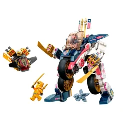 Set De Juguetes De Construcción Ninjago 71792 Moto De Carreras Transformable En Meca De Sora (3^* Discount
