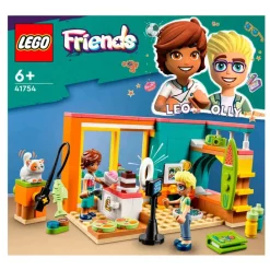 Set De Juguetes De Construcción Friends 41754 Habitacion De Leo (203 Piezas)^* New