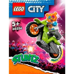 Set De Juguetes De Construcción City 60356 Moto Acrobatica: Oso (10 Piezas)^* Clearance
