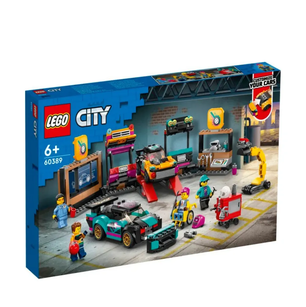 Set De Juguetes De Construcción City 60389 Taller Mecanico De Tuning (507 Piezas)^* Sale
