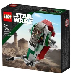 Set De Juguetes De Construcción Star Wars 75344 Microfighter: Nave Estelar De Boba Fett (85 Pie^* New