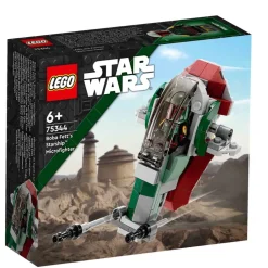 Set De Juguetes De Construcción Star Wars 75344 Microfighter: Nave Estelar De Boba Fett (85 Pie^* New