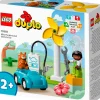Set De Juguetes De Construcción Mi Ciudad Duplo 10985 Aerogenerador Y Coche Electrico (16 Pieza^* Best