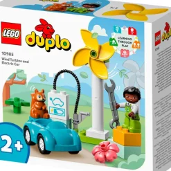 Set De Juguetes De Construcción Mi Ciudad Duplo 10985 Aerogenerador Y Coche Electrico (16 Pieza^* Best