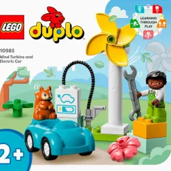 Set De Juguetes De Construcción Mi Ciudad Duplo 10985 Aerogenerador Y Coche Electrico (16 Pieza^* Best