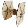 Maqueta Madera Para Pintar Tie Figther^Star Wars Online
