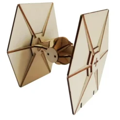 Maqueta Madera Para Pintar Tie Figther^Star Wars Online