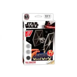 Maqueta Madera Para Pintar Tie Figther^Star Wars Online