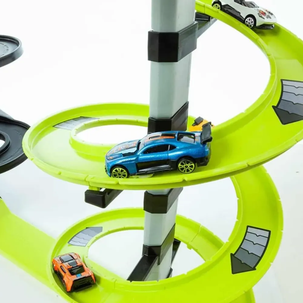 Super Mega Parking 5 Plantas Con Pistas Y 5 Coches^Molto New