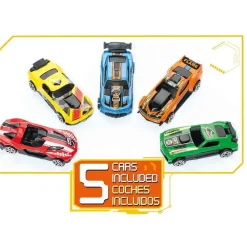 Super Mega Parking 5 Plantas Con Pistas Y 5 Coches^Molto New