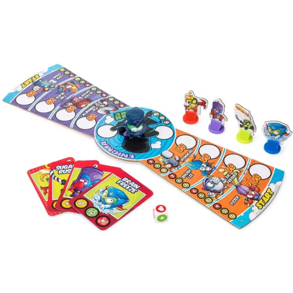 Superzings Juego De Mesa Enigma Battle^Superthings Online