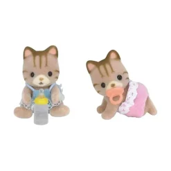 Gemelos Gato De Rayas^Sylvanian Families Clearance