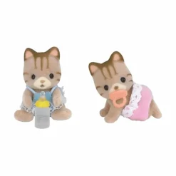 Gemelos Gato De Rayas^Sylvanian Families Clearance