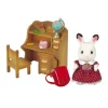 Set De Escritorio Freya Conejo Chocolate^Sylvanian Families Best