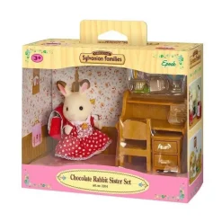 Set De Escritorio Freya Conejo Chocolate^Sylvanian Families Best