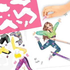 Top Model Cuaderno Para Colorear Dance^TopModel