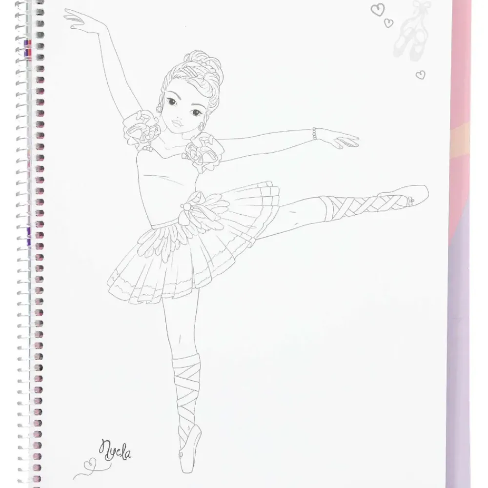 Top Model Cuaderno Para Colorear Dance^TopModel