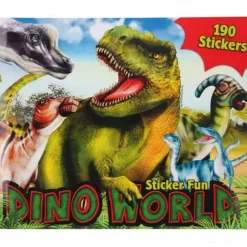 Top Model Dino World Sticker Fun Libro Pegatinas^TopModel