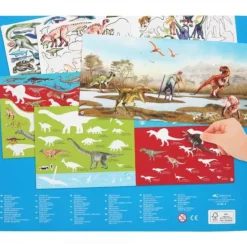 Top Model Dino World Sticker Fun Libro Pegatinas^TopModel