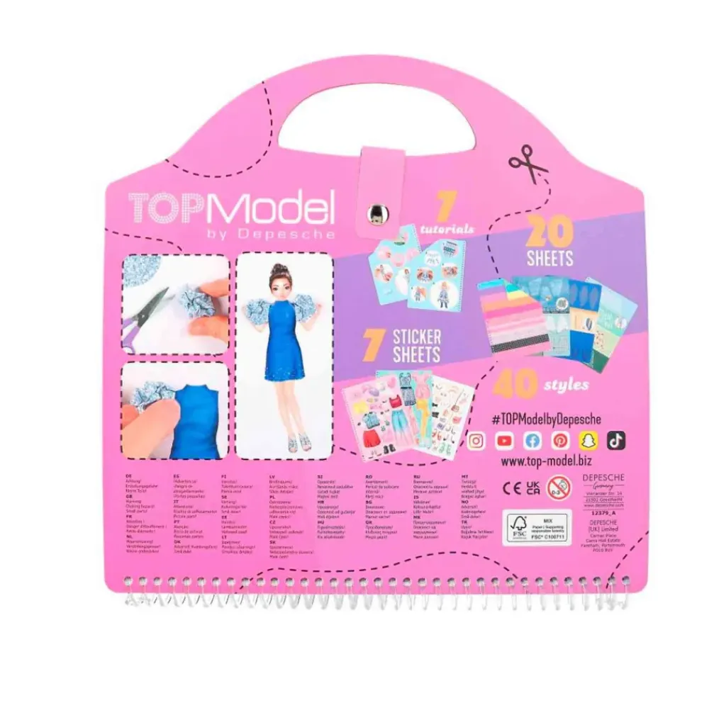Cuaderno Collage Dress Me Up^TopModel Online