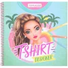 Cuaderno Para Colorear T-Shirt Designer^TopModel Hot