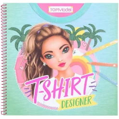 Cuaderno Para Colorear T-Shirt Designer^TopModel Hot