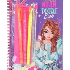 Doodle Book Neon Con Set De Boligrafos Neon^TopModel