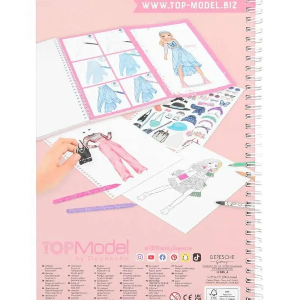 Libro De Colorear Con Set De Colores^TopModel Sale