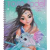 Libro De Colorear Con Lentejuelas Dragon Love^TopModel New